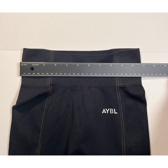 AYBL Reflex Seamless Leggings Black Compression Contour High Waist Size Small - Picture 7 of 10